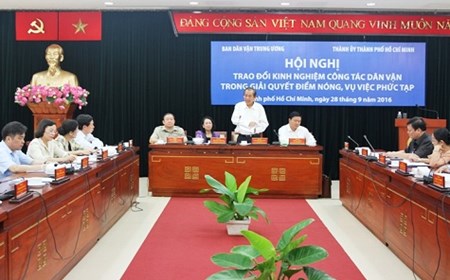 Giải quyết vụ việc phức tạp: Cần bảo đảm lợi ích của dân